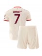 Bayern Munich Serge Gnabry #7 Ausweichtrikot für Kinder 2024-25 Kurzarm (+ Kurze Hosen)